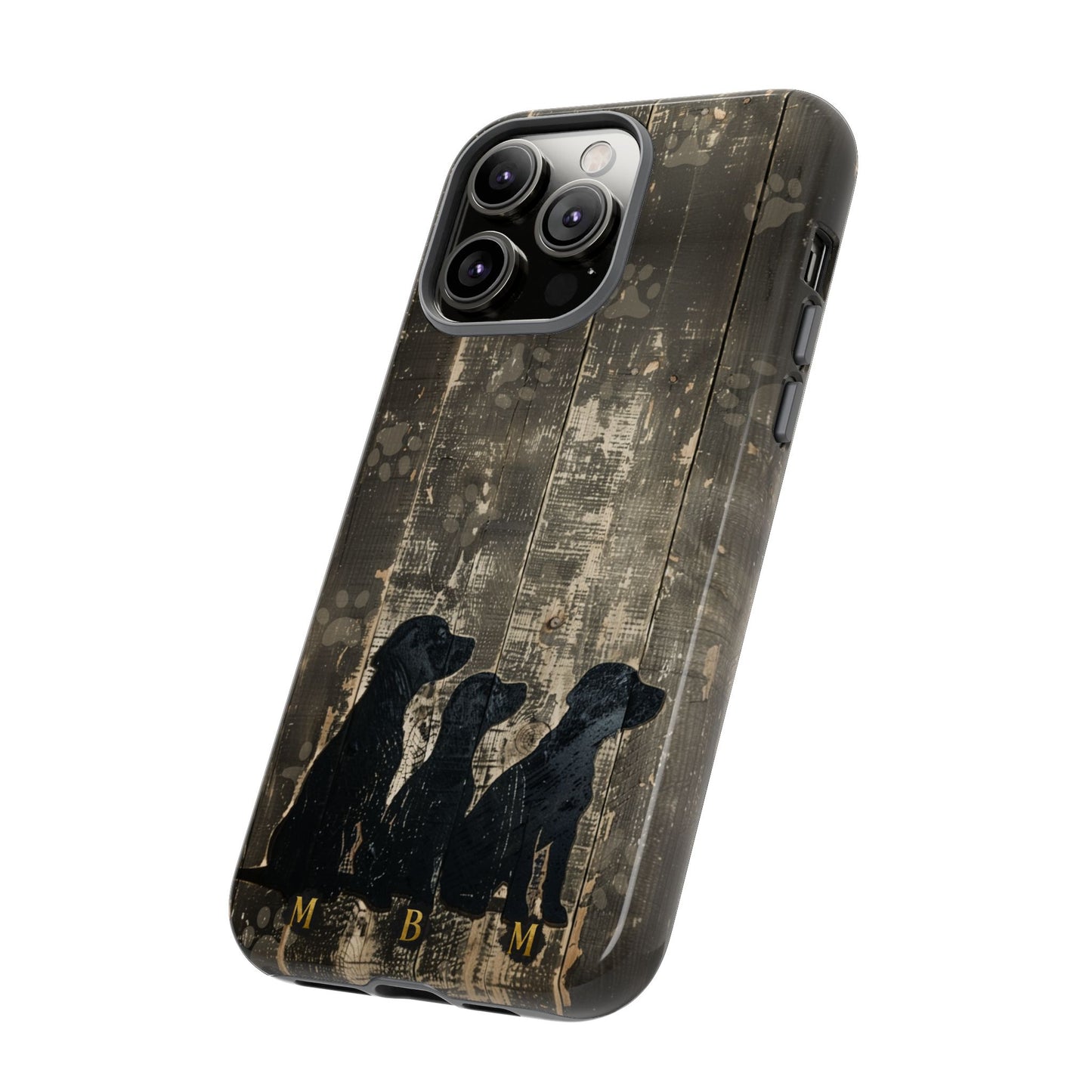BarkWood iPhone Tough Case