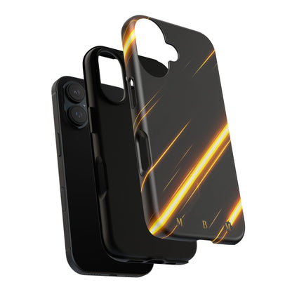 Golden Pulse iPhone Tough Case