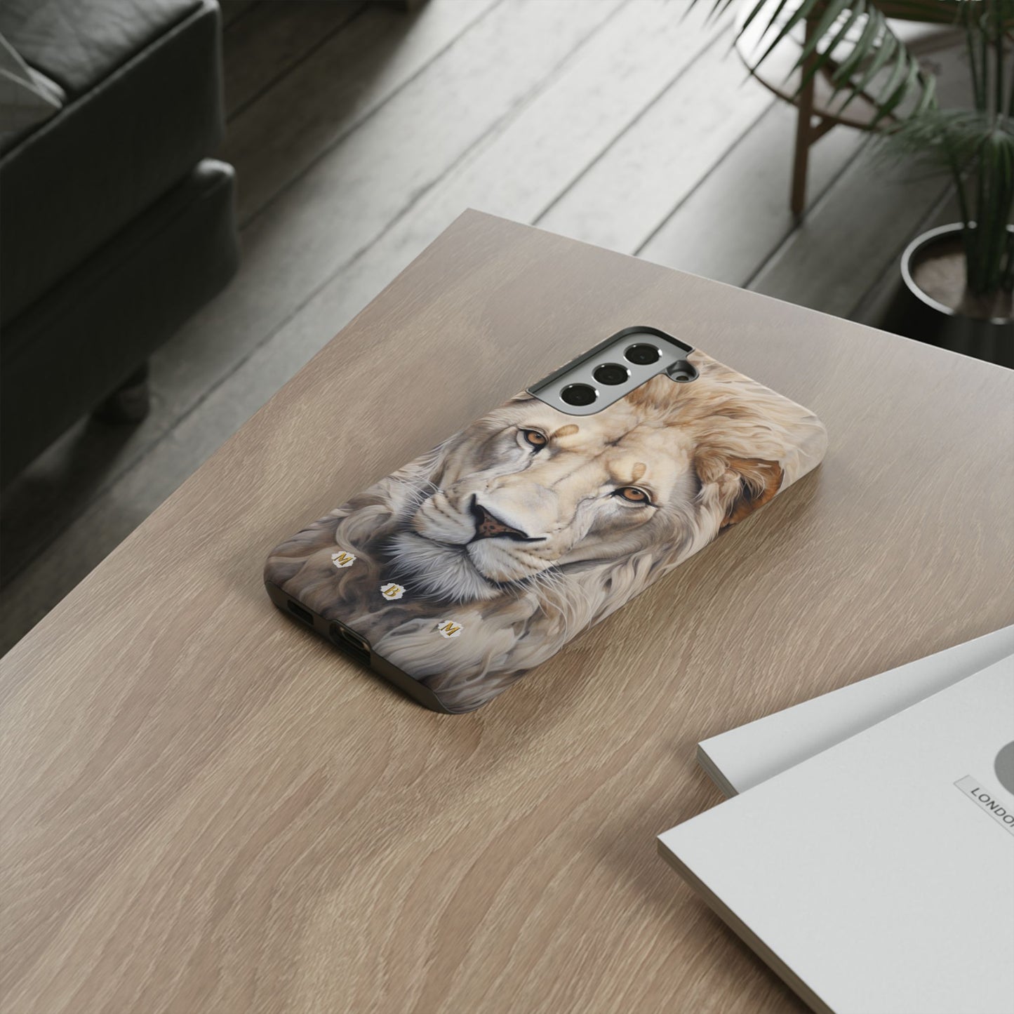 White Lion Samsung Galaxy S Tough Case