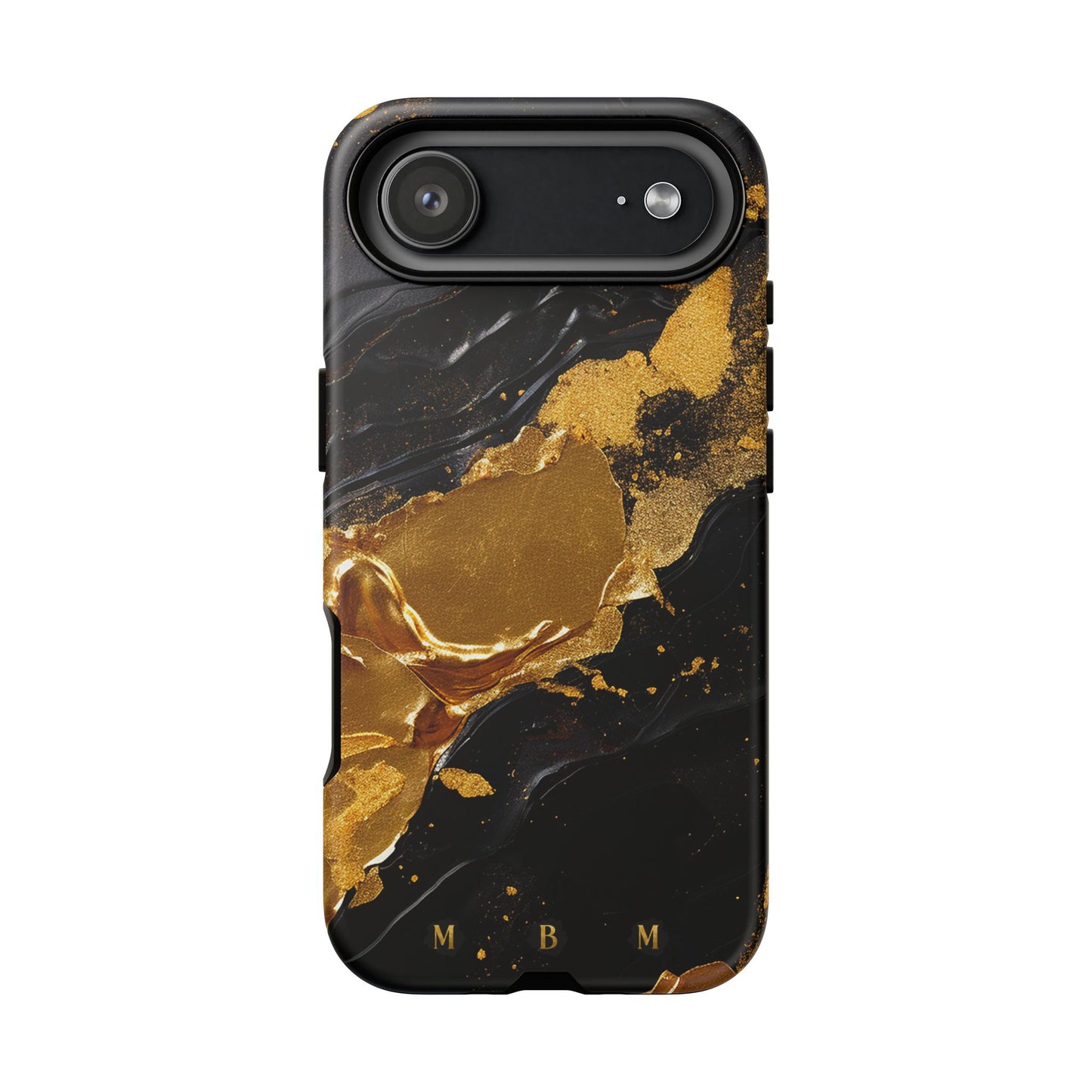 Black Gold iPhone Tough Case