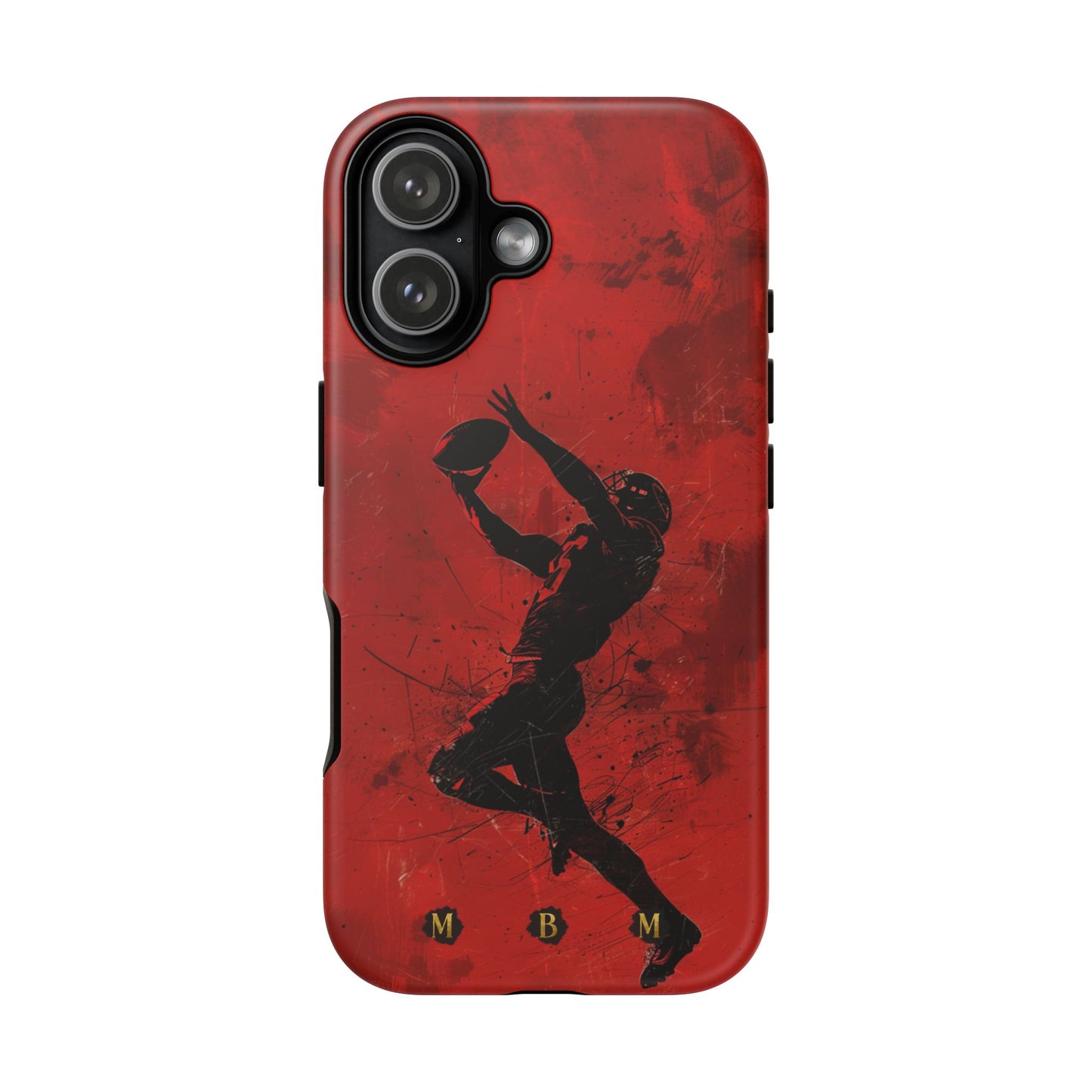 Red 1st & 10 iPhone Tough Case