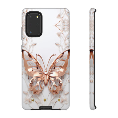 Rose Gold Butterfly Samsung Galaxy S Tough Case