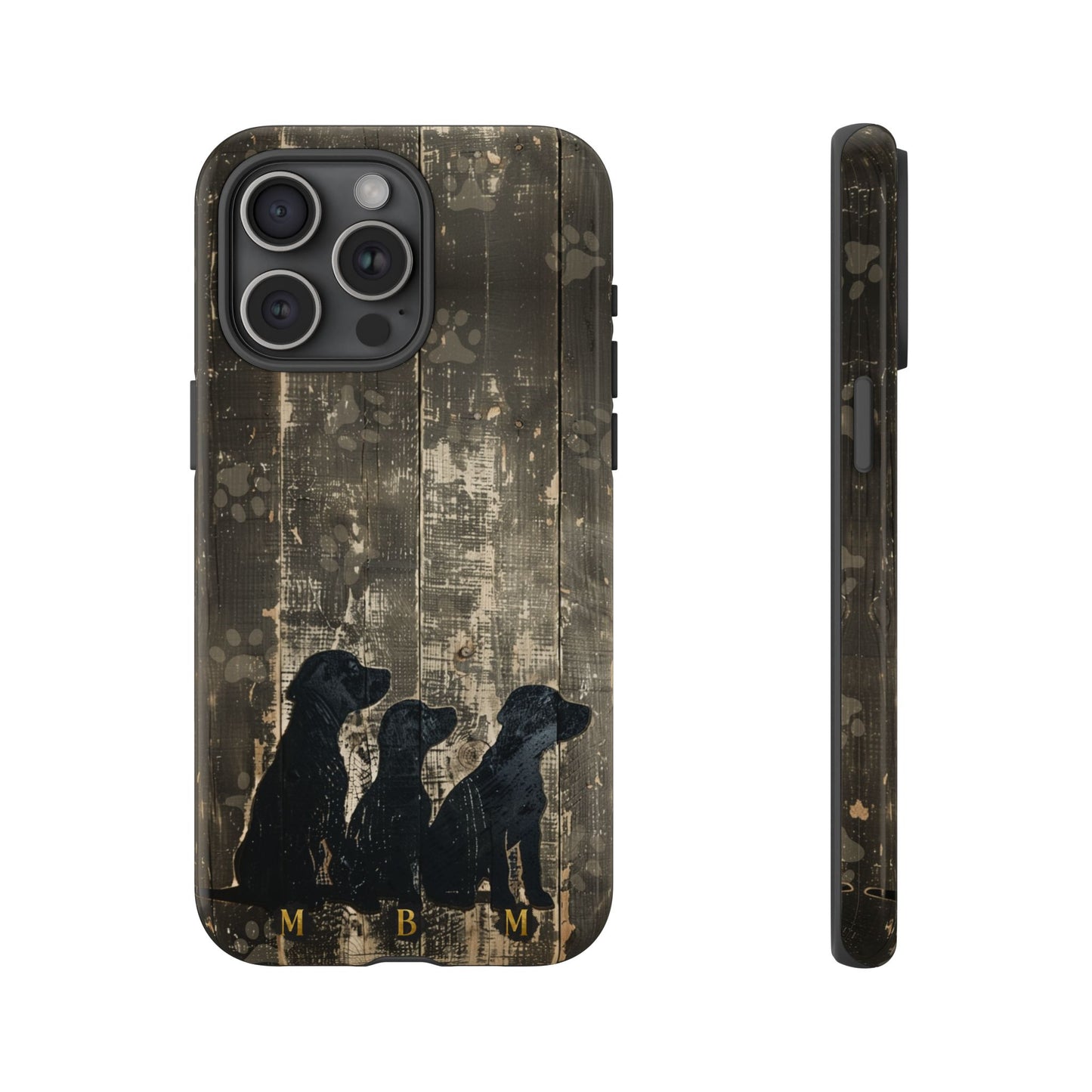 BarkWood iPhone Tough Case