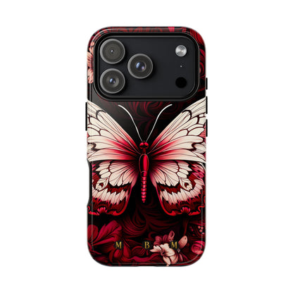 Vintage Butterfly iPhone Tough Case