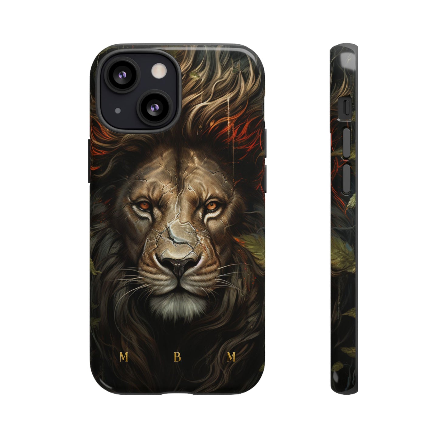 Dark Lion iPhone Tough Case
