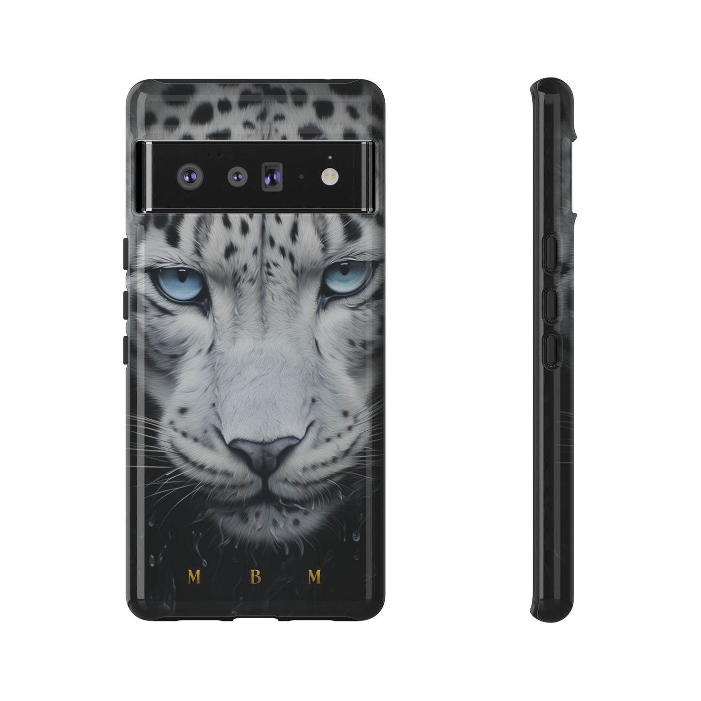 White Leopard Google Pixel Tough Case