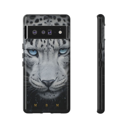 White Leopard Google Pixel Tough Case