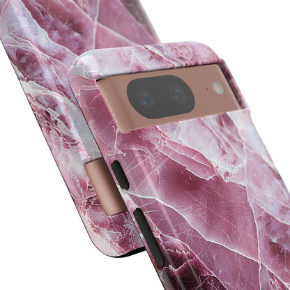Pink Marble Google Pixel Tough Case