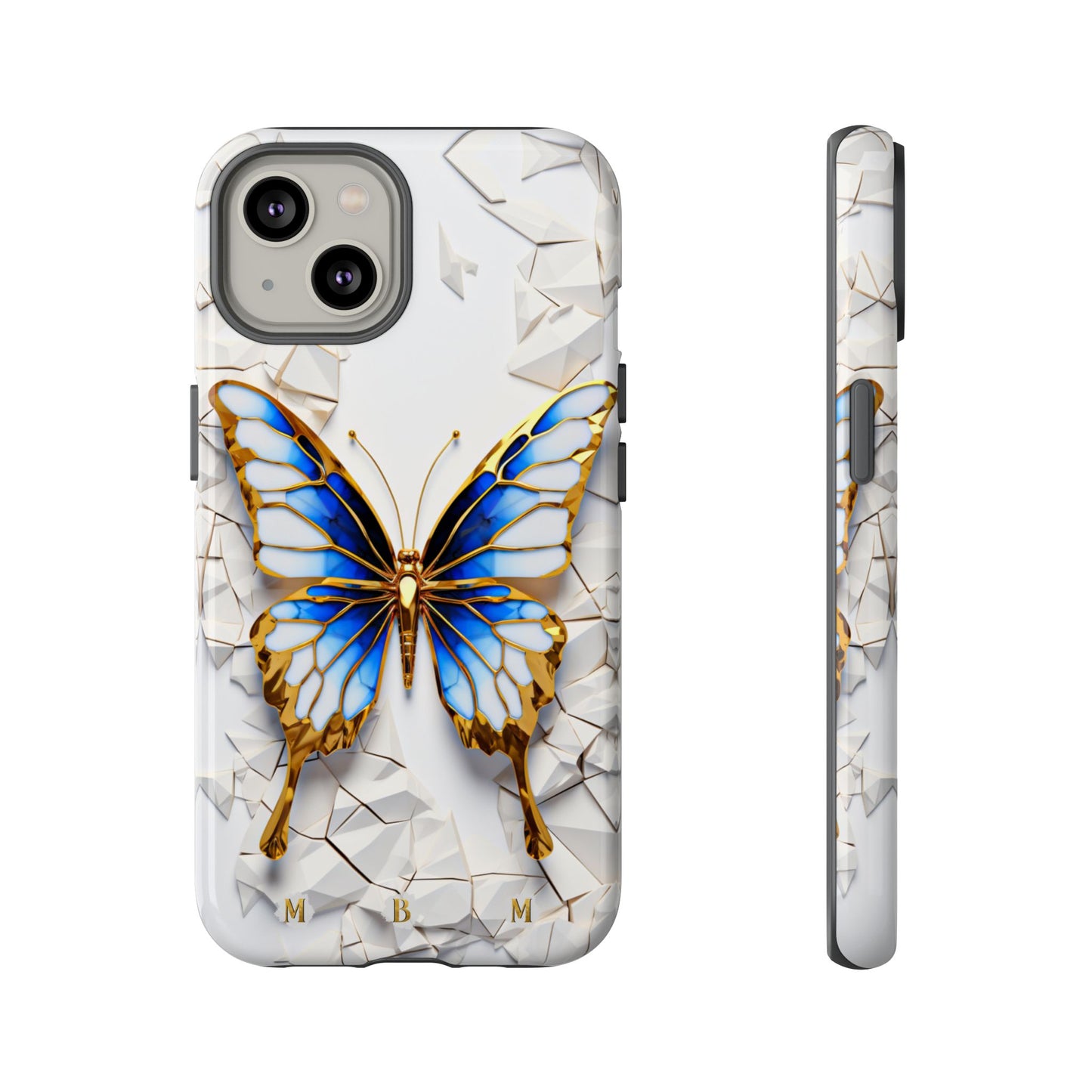 Sapphire Butterfly iPhone Tough Case