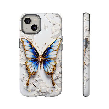 Sapphire Butterfly iPhone Tough Case