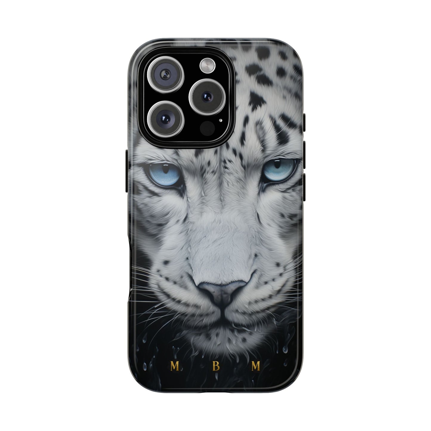 White Leopard iPhone Tough Case