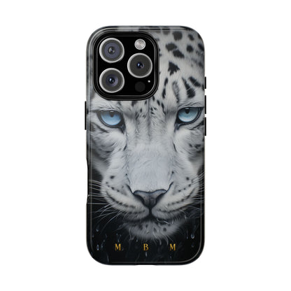White Leopard iPhone Tough Case