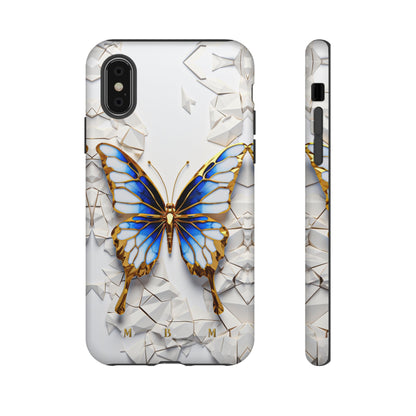 Sapphire Butterfly iPhone Tough Case