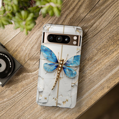 Dragonfly Blue Google Pixel Tough Case