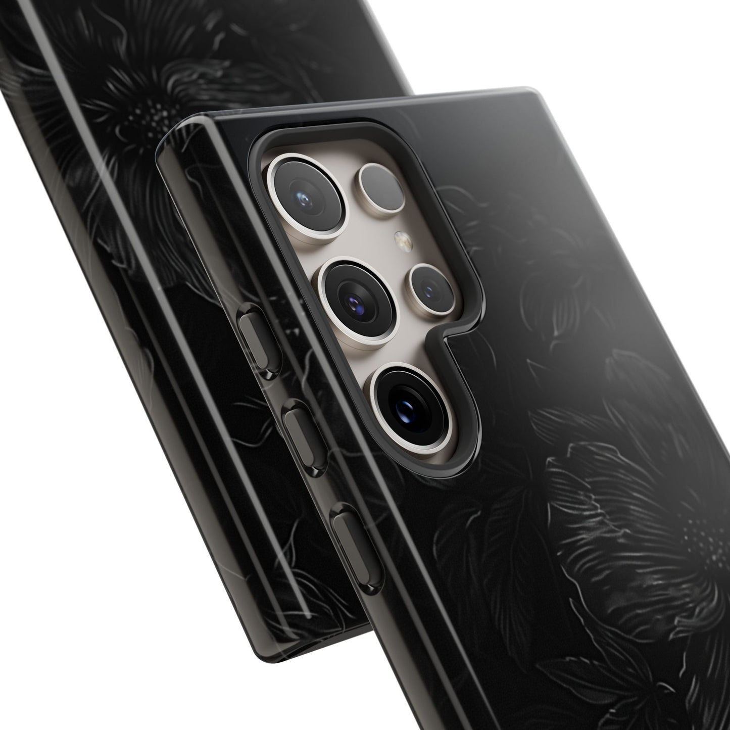 Dark Flora Samsung Galaxy S Tough Case