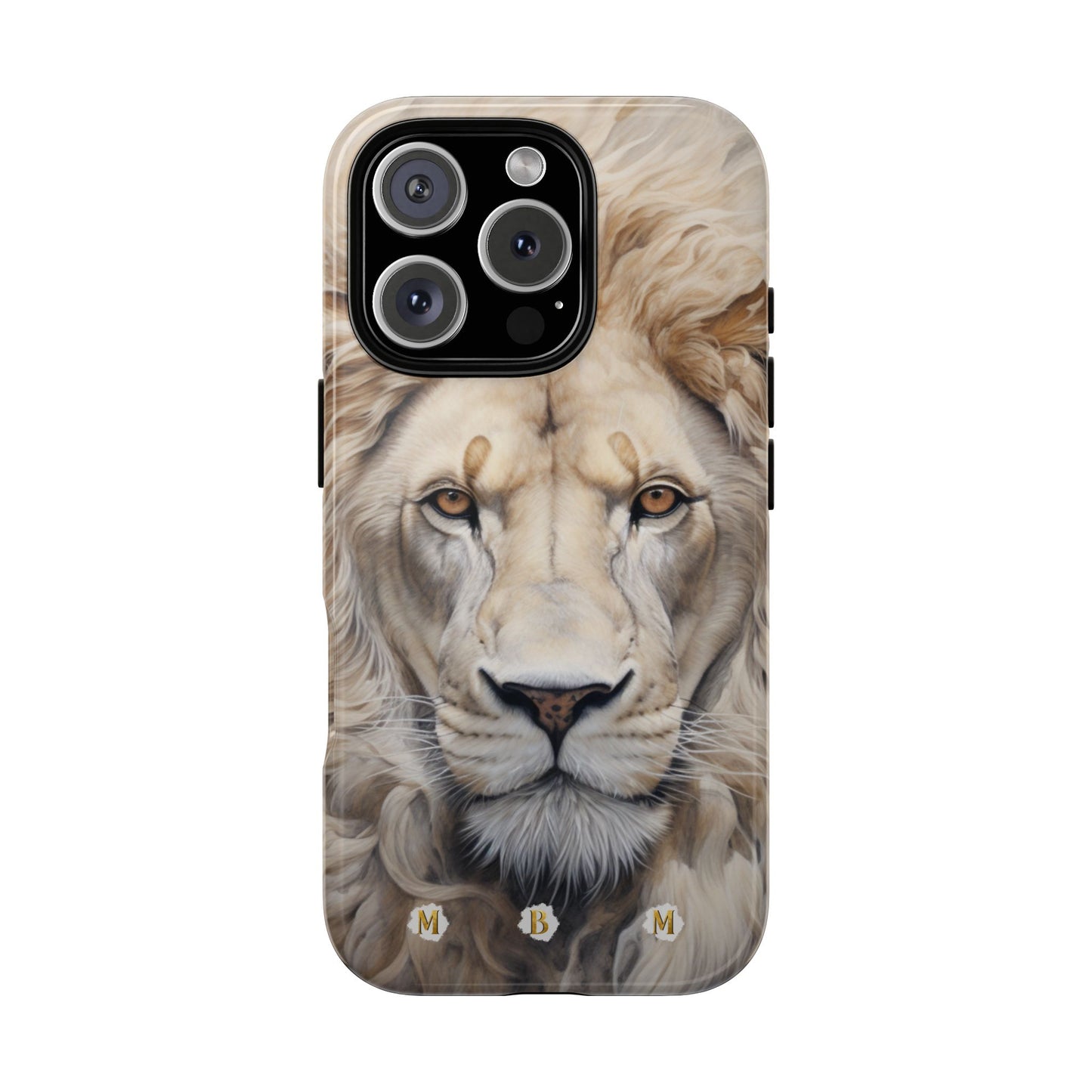 White Lion iPhone Tough Case