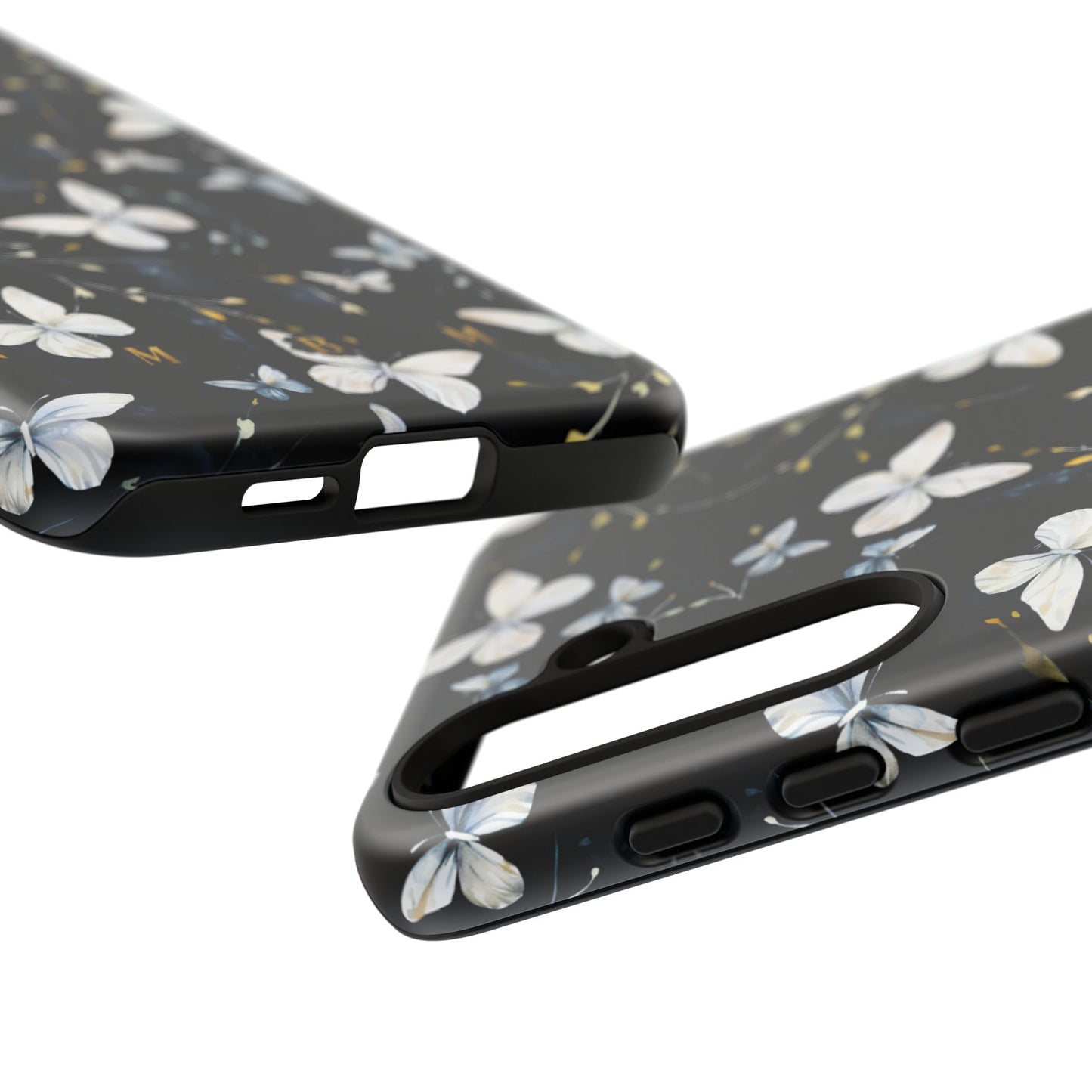 White Butterflies Samsung Galaxy S Tough Case