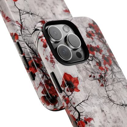 Vermilion Thorn iPhone Tough Case