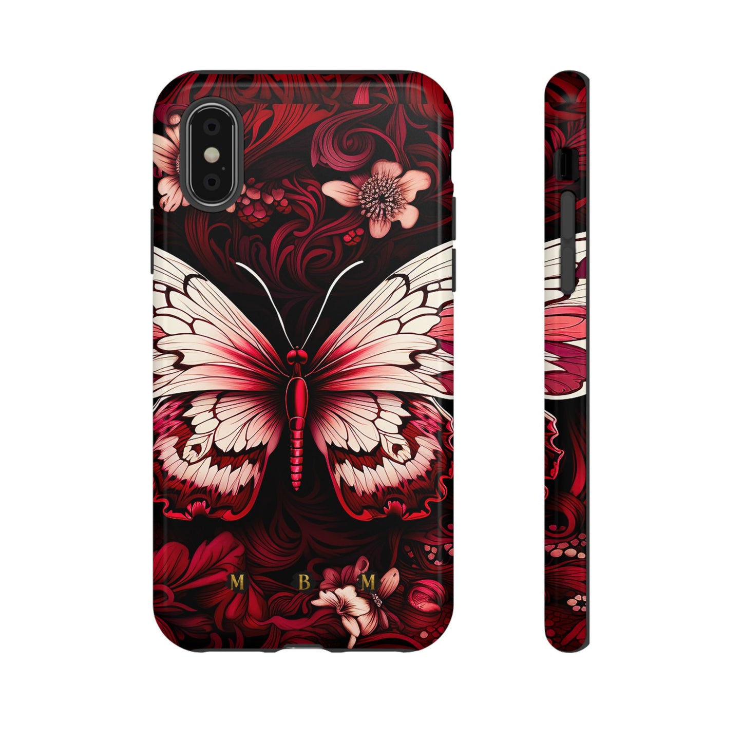 Vintage Butterfly iPhone Tough Case