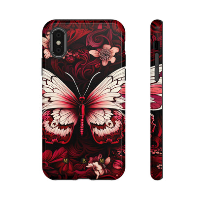 Vintage Butterfly iPhone Tough Case