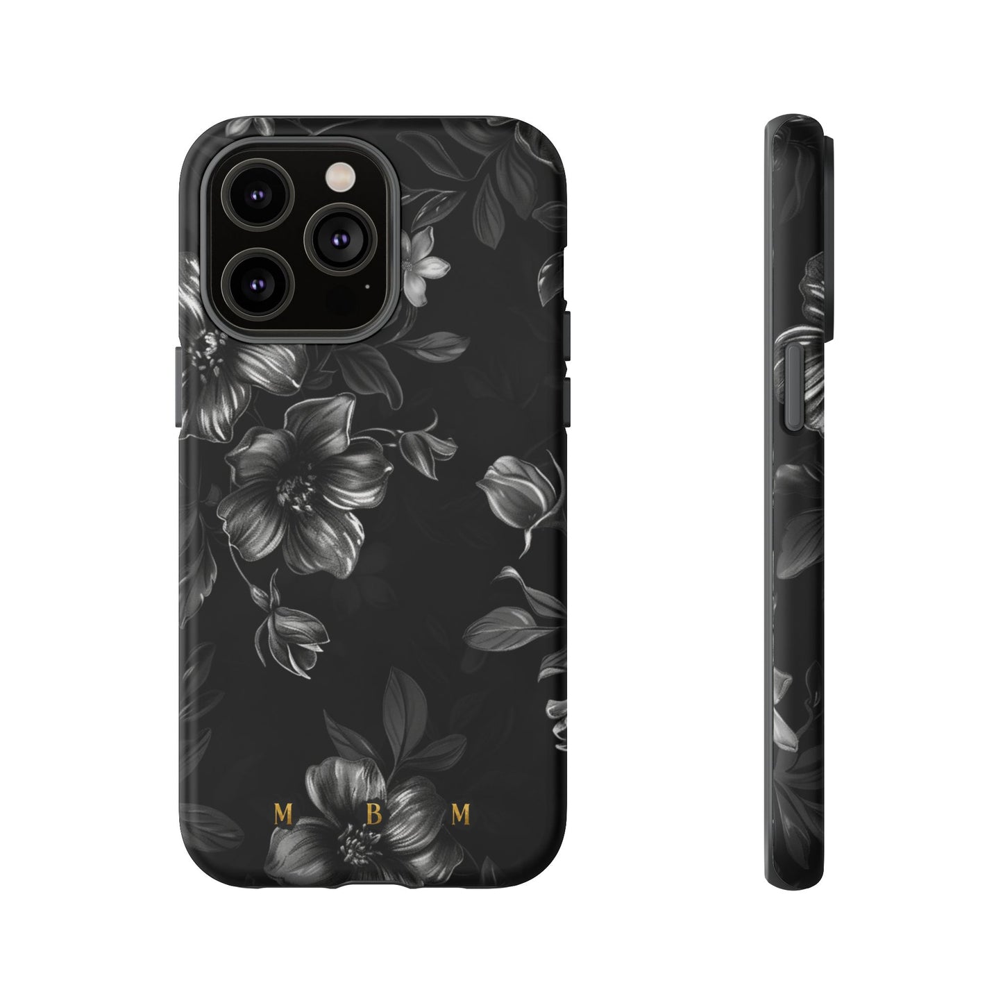 Midnight Flora iPhone Tough Case