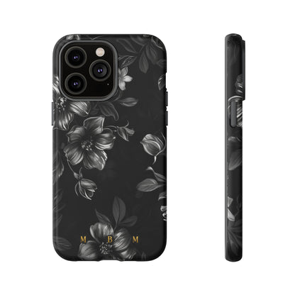 Midnight Flora iPhone Tough Case