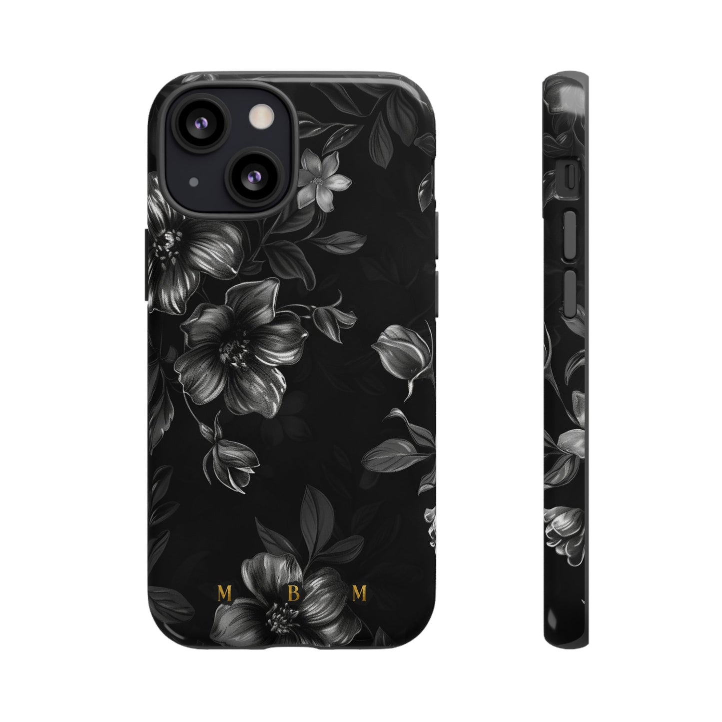 Midnight Flora iPhone Tough Case