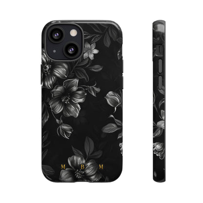 Midnight Flora iPhone Tough Case