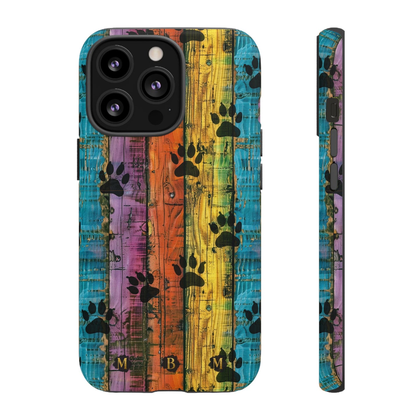Rainbow Paws iPhone Case
