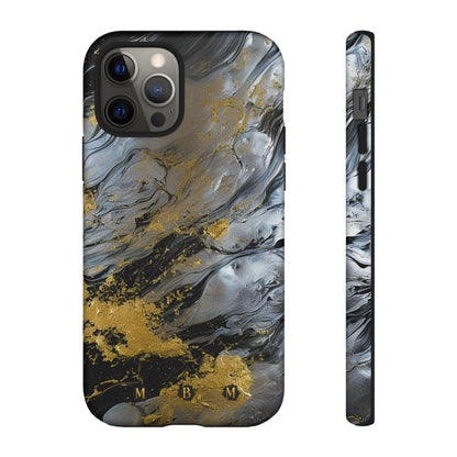 Tarnished Silver iPhone Tough Case