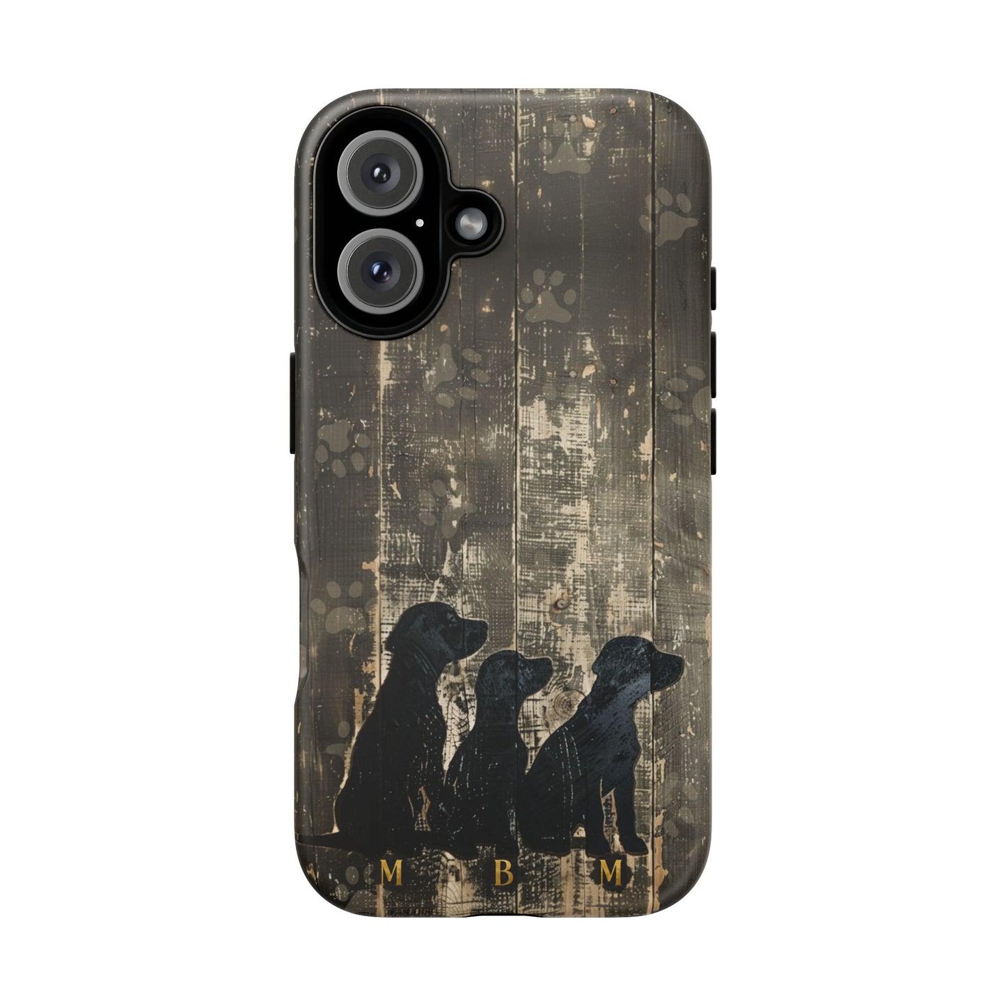 BarkWood iPhone Tough Case