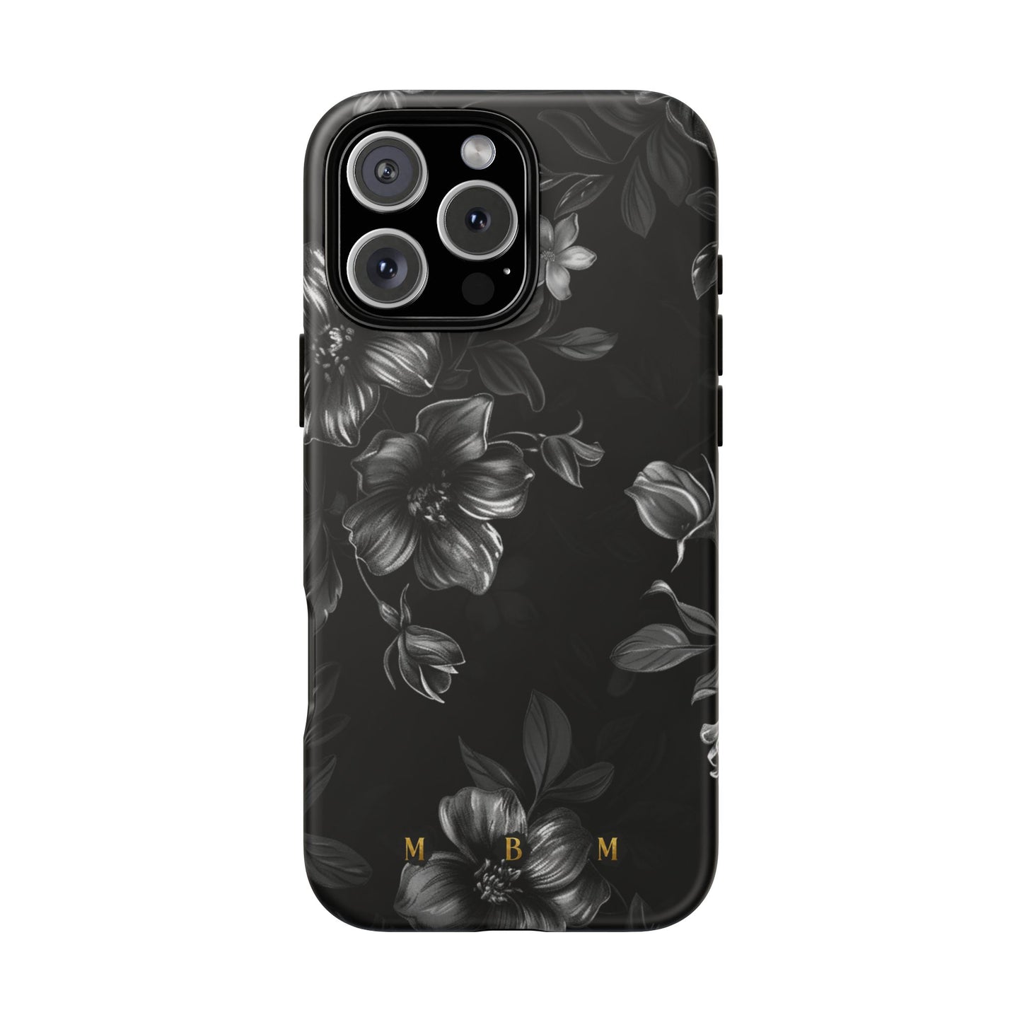 Midnight Flora iPhone Tough Case
