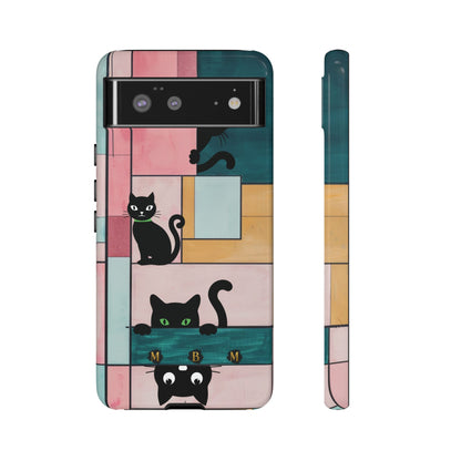 Block Cats Google Pixel Tough Case