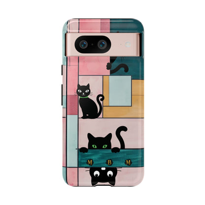 Block Cats Google Pixel Tough Case