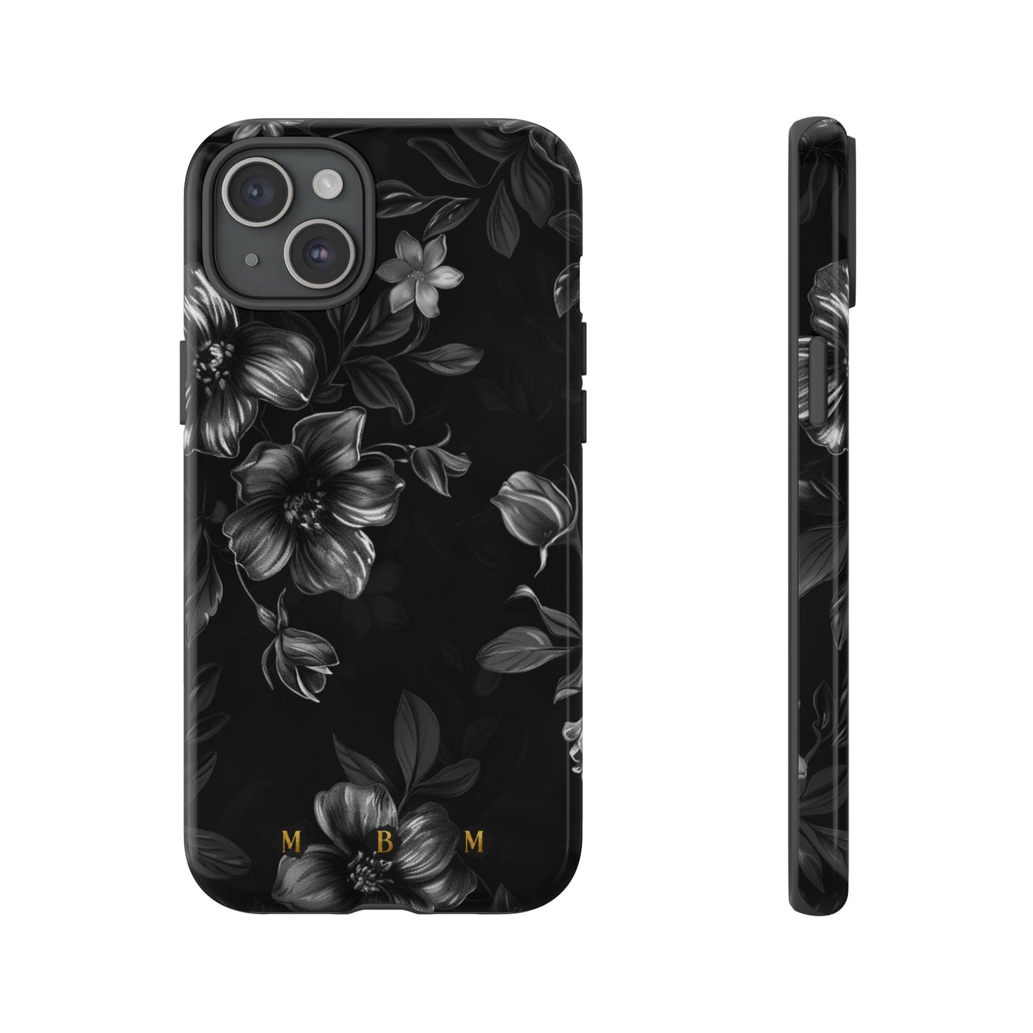 Midnight Flora iPhone Tough Case