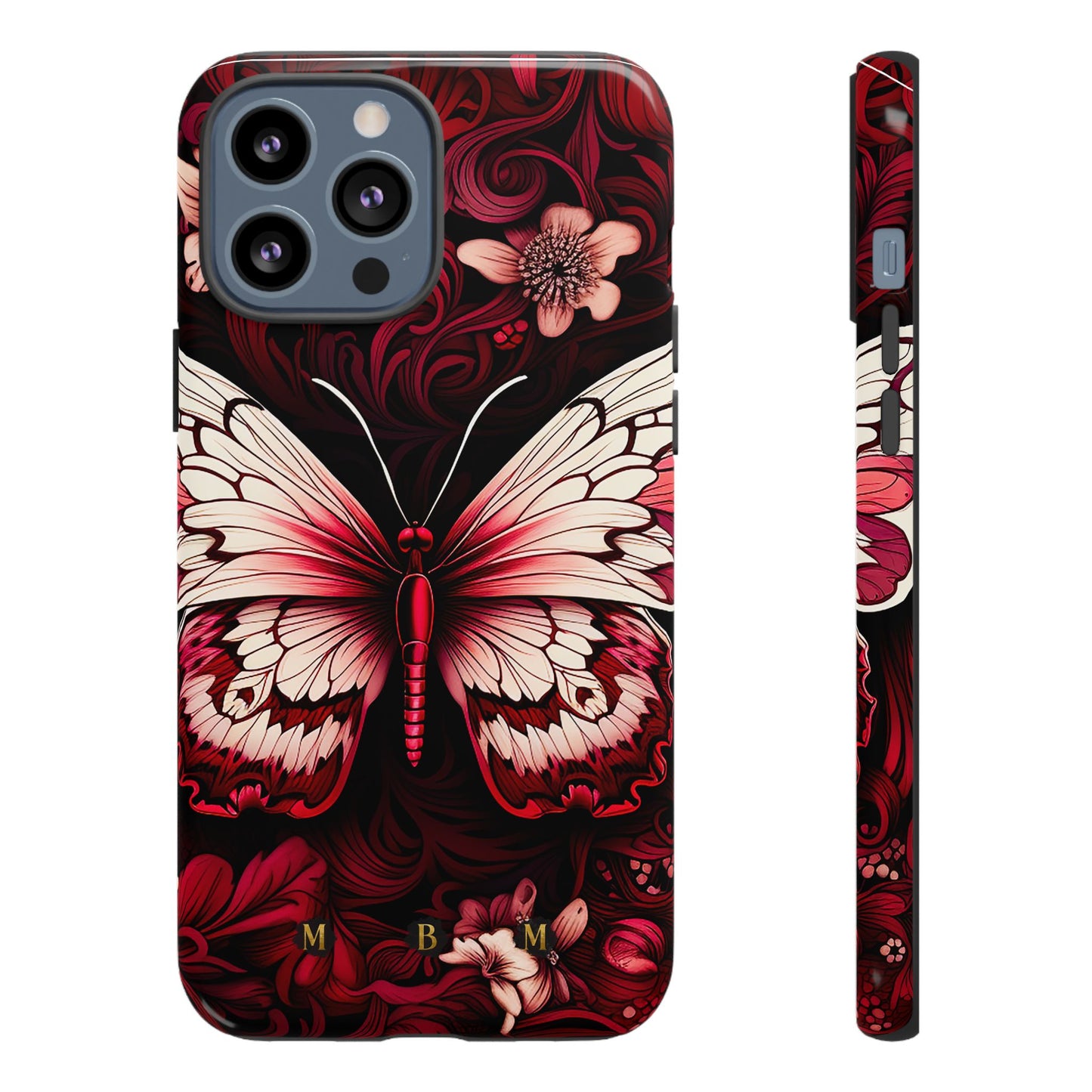 Vintage Butterfly iPhone Tough Case