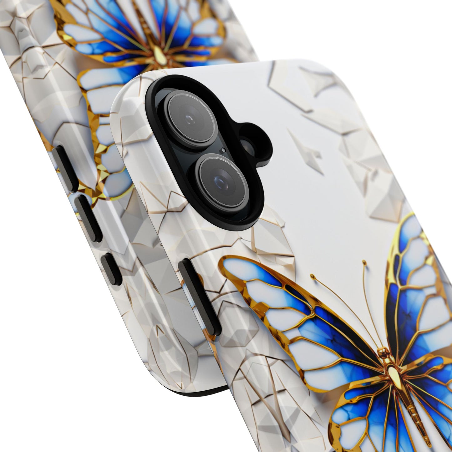 Sapphire Butterfly iPhone Tough Case
