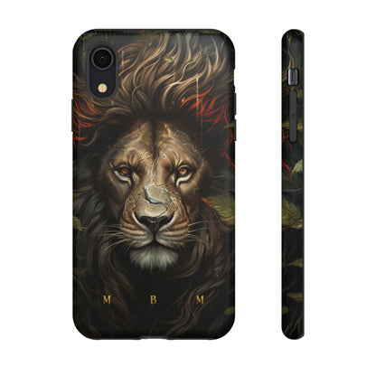 Dark Lion iPhone Tough Case