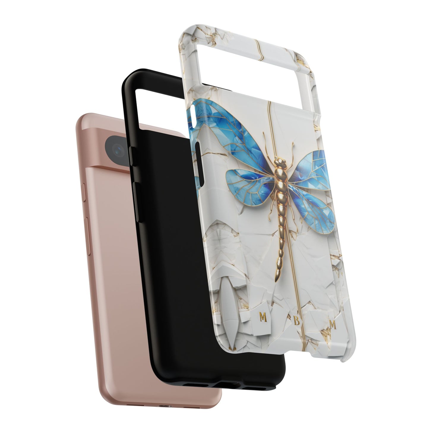 Dragonfly Blue Google Pixel Tough Case