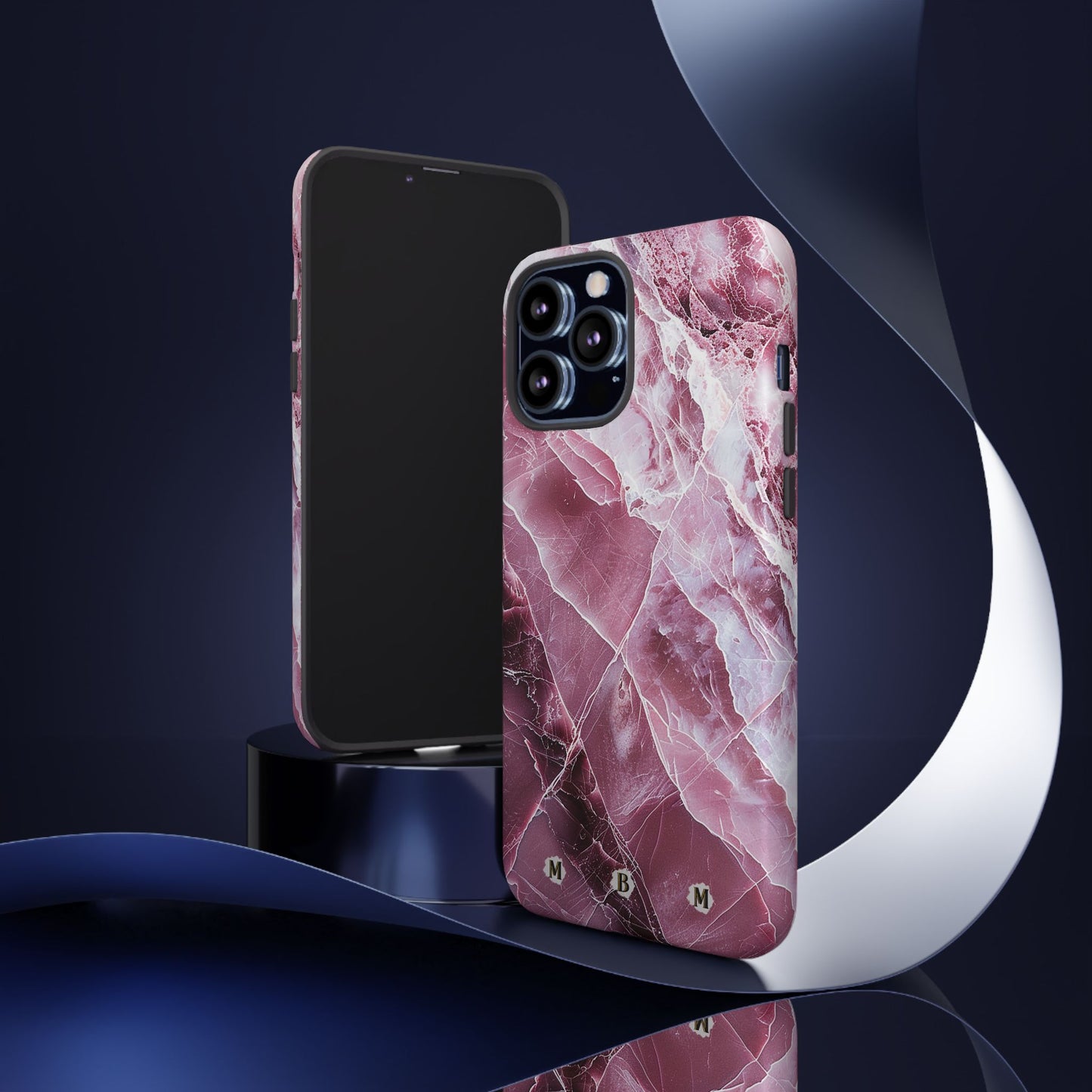 Pink Marble iPhone Tough Case