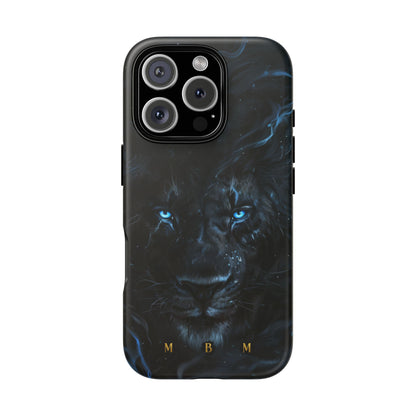 Black Lion iPhone Tough Case