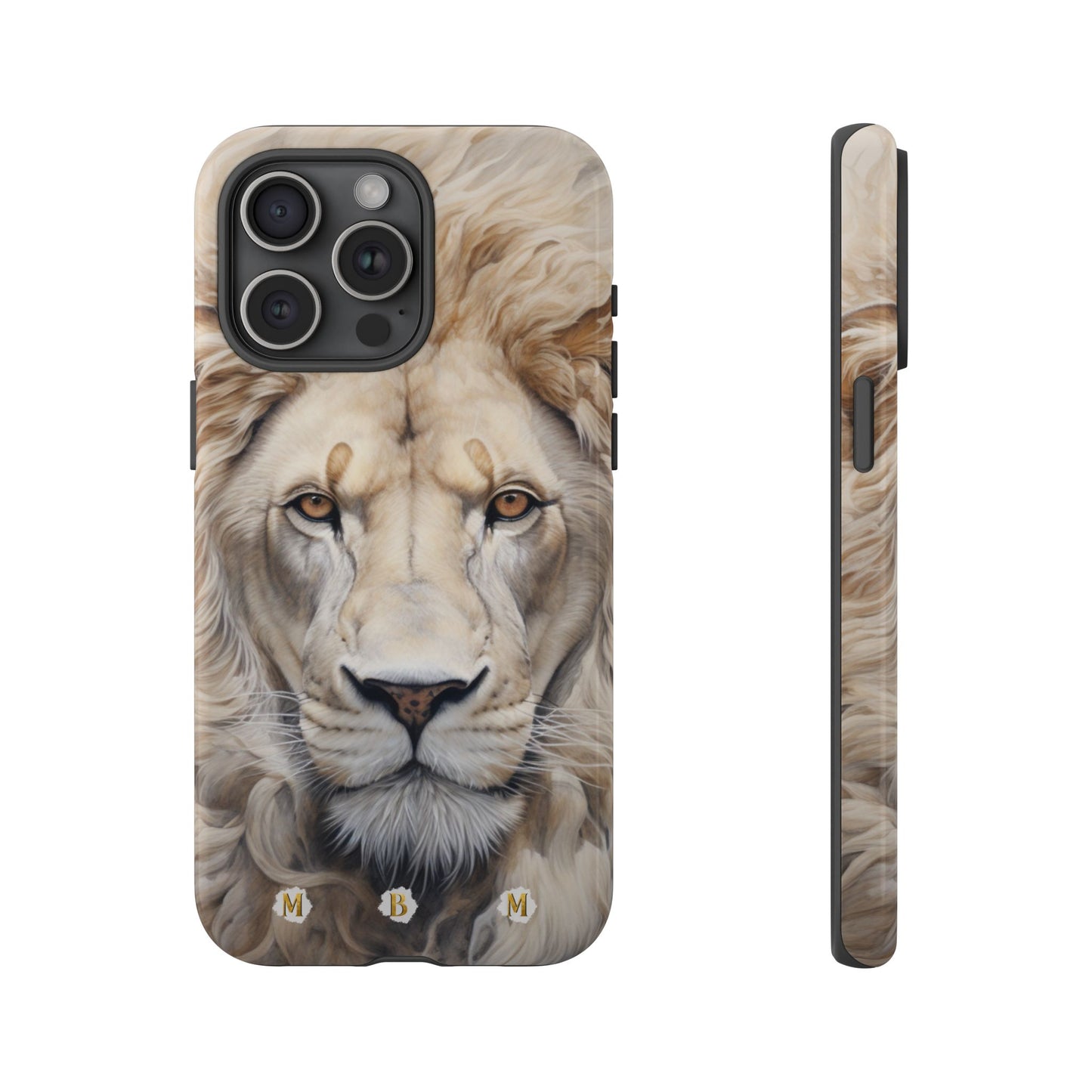 White Lion iPhone Tough Case