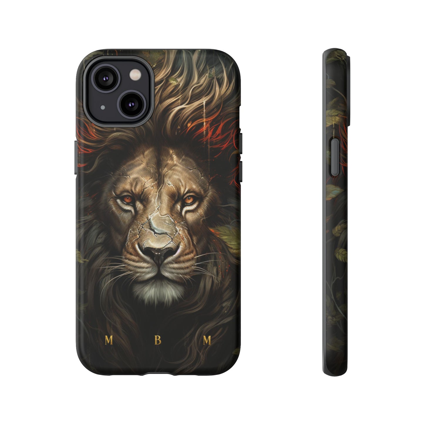 Dark Lion iPhone Tough Case