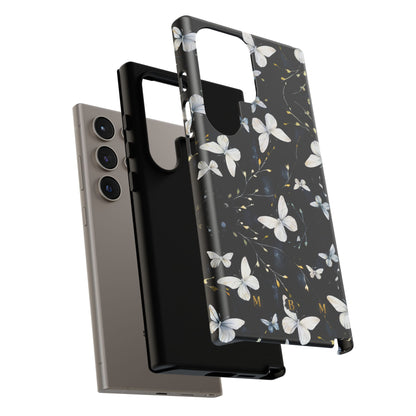 White Butterflies Samsung Galaxy S Tough Case