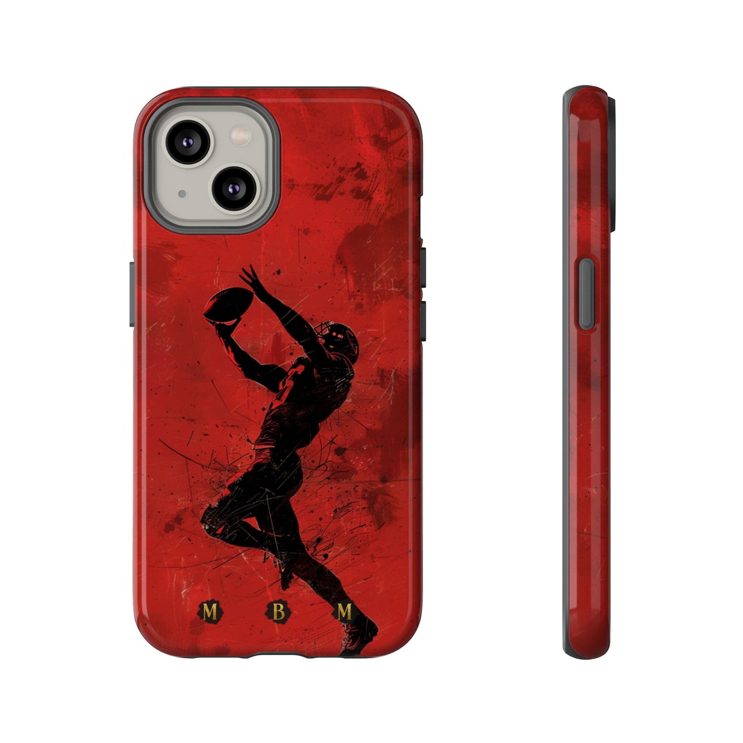 Red 1st & 10 iPhone Tough Case