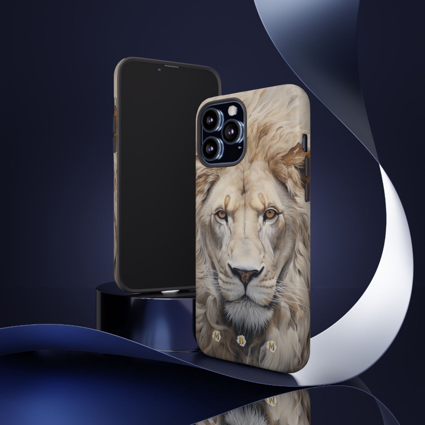 White Lion iPhone Tough Case