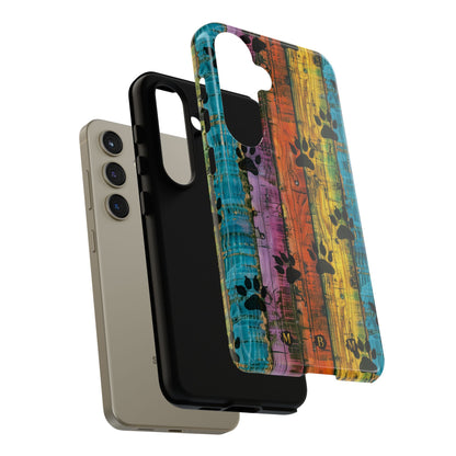 Rainbow Paws Samsung Galaxy S Tough Case