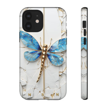 Dragonfly Blue iPhone Tough Case