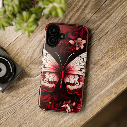 Vintage Butterfly iPhone Tough Case