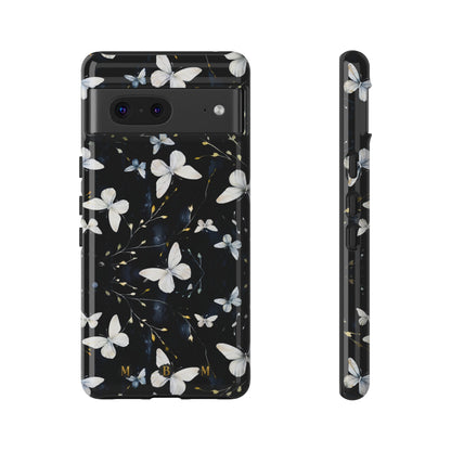 White Butterflies Google Pixel Tough Case
